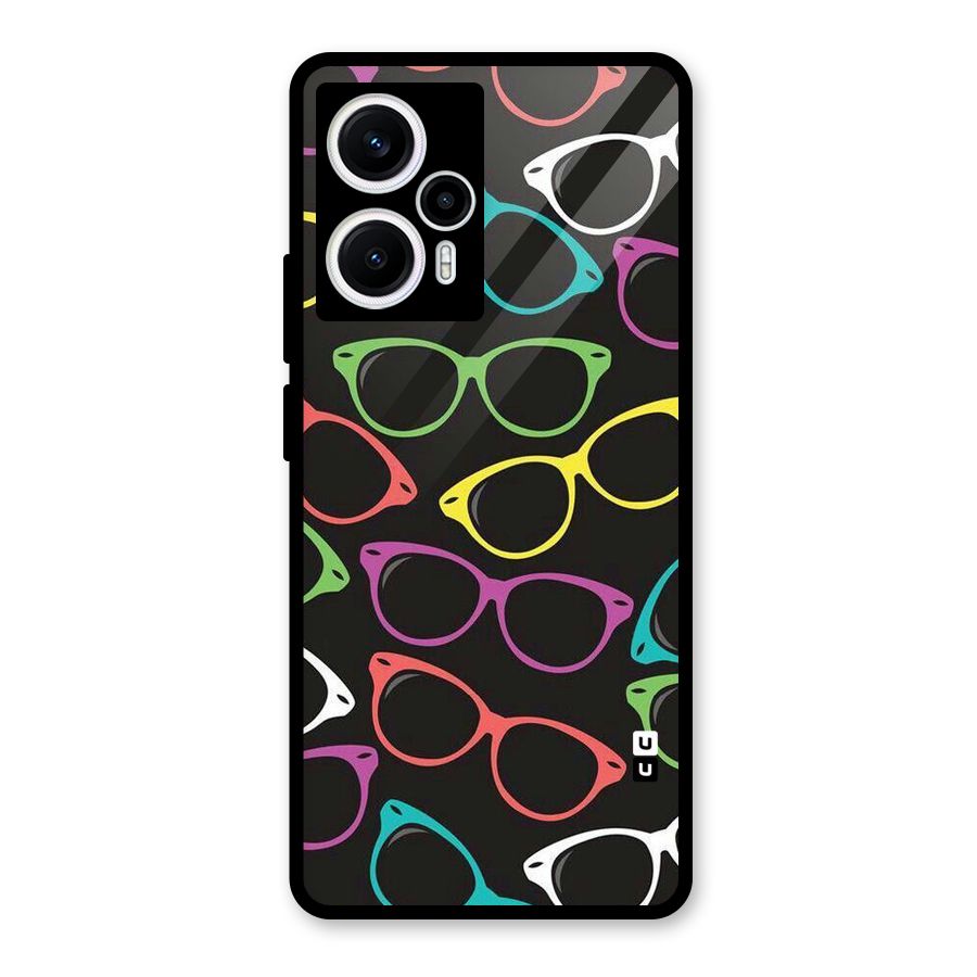 See Colours Glass Back Case for Poco F5