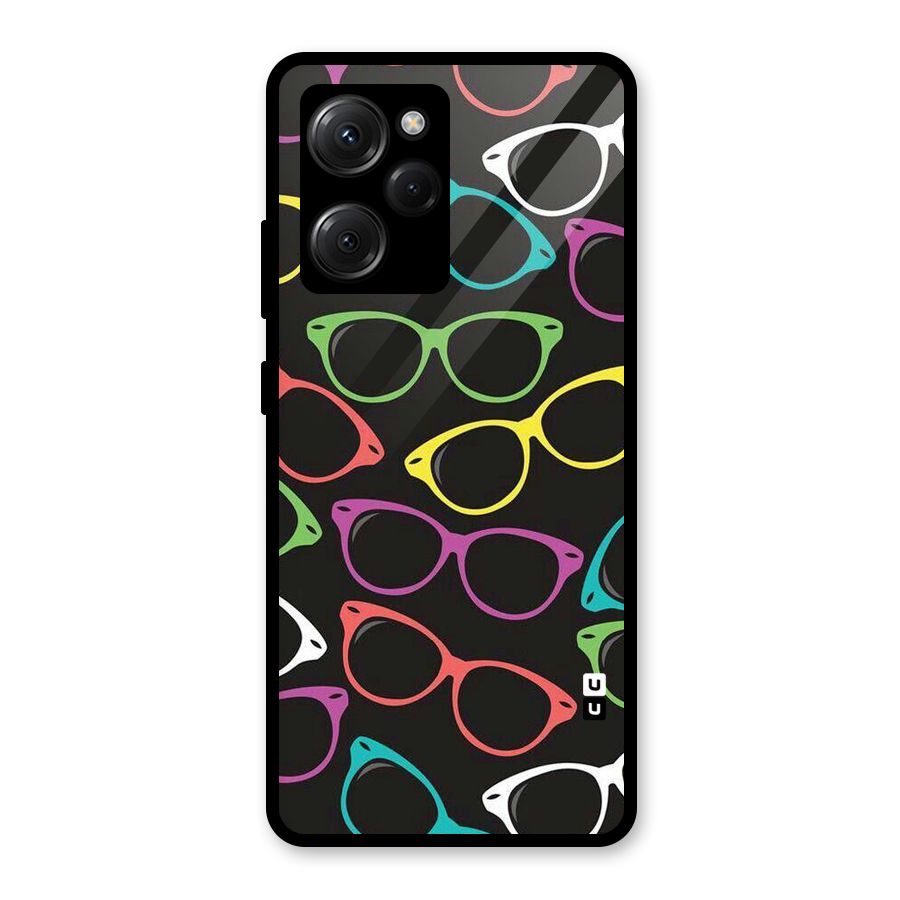 See Colours Glass Back Case for Poco X5 Pro