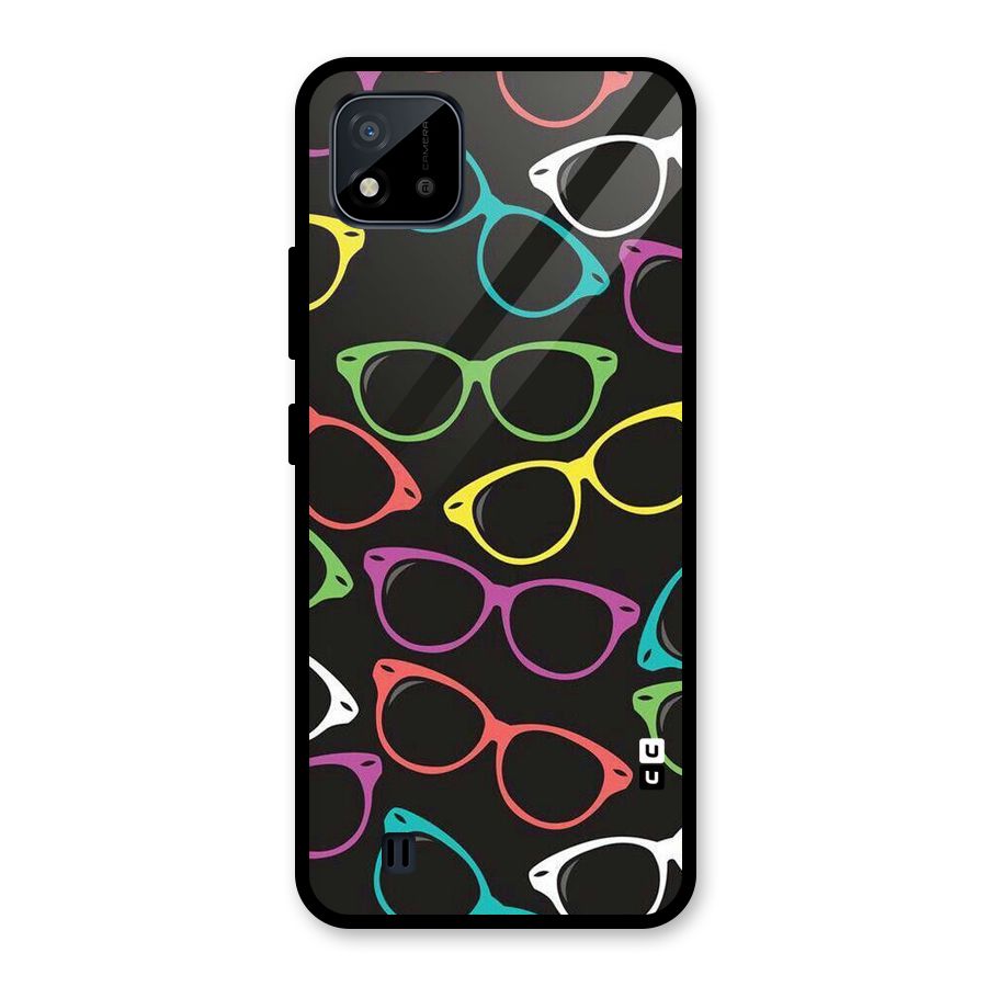 See Colours Glass Back Case for Realme C11 2021