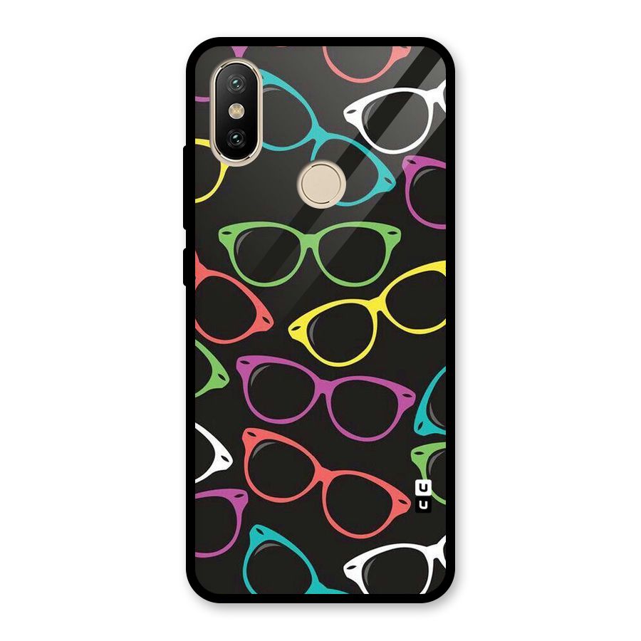 See Colours Glass Back Case for Redmi A2