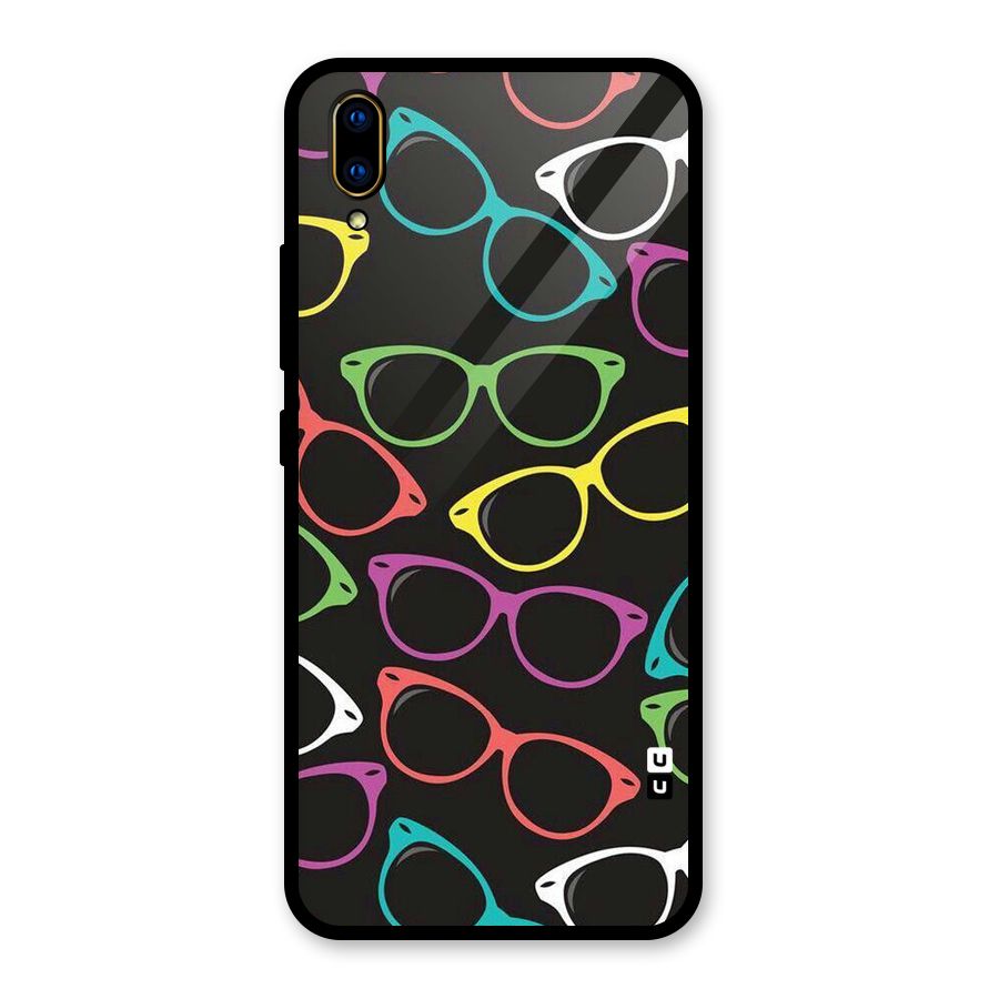 See Colours Glass Back Case for Vivo V11 Pro