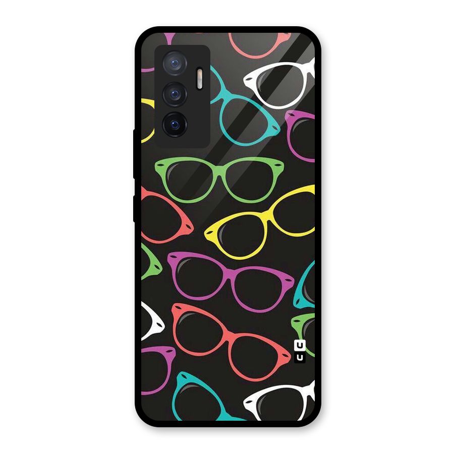 See Colours Glass Back Case for Vivo V23e