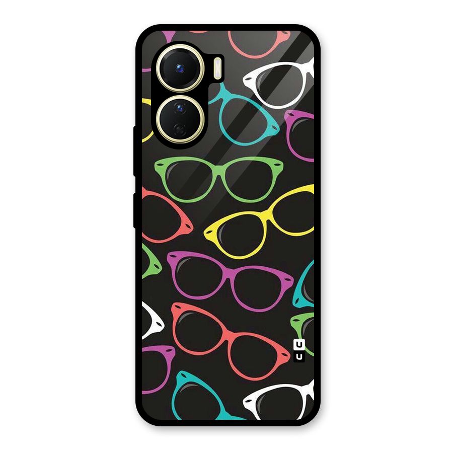 See Colours Glass Back Case for Vivo Y16