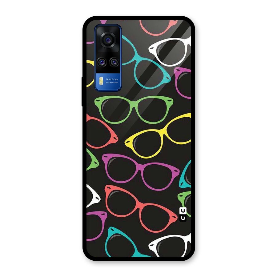 See Colours Glass Back Case for Vivo Y31