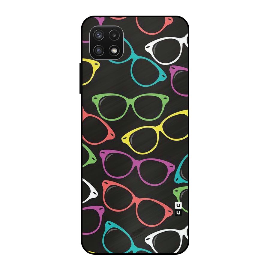 See Colours Metal Back Case for Galaxy A22 5G