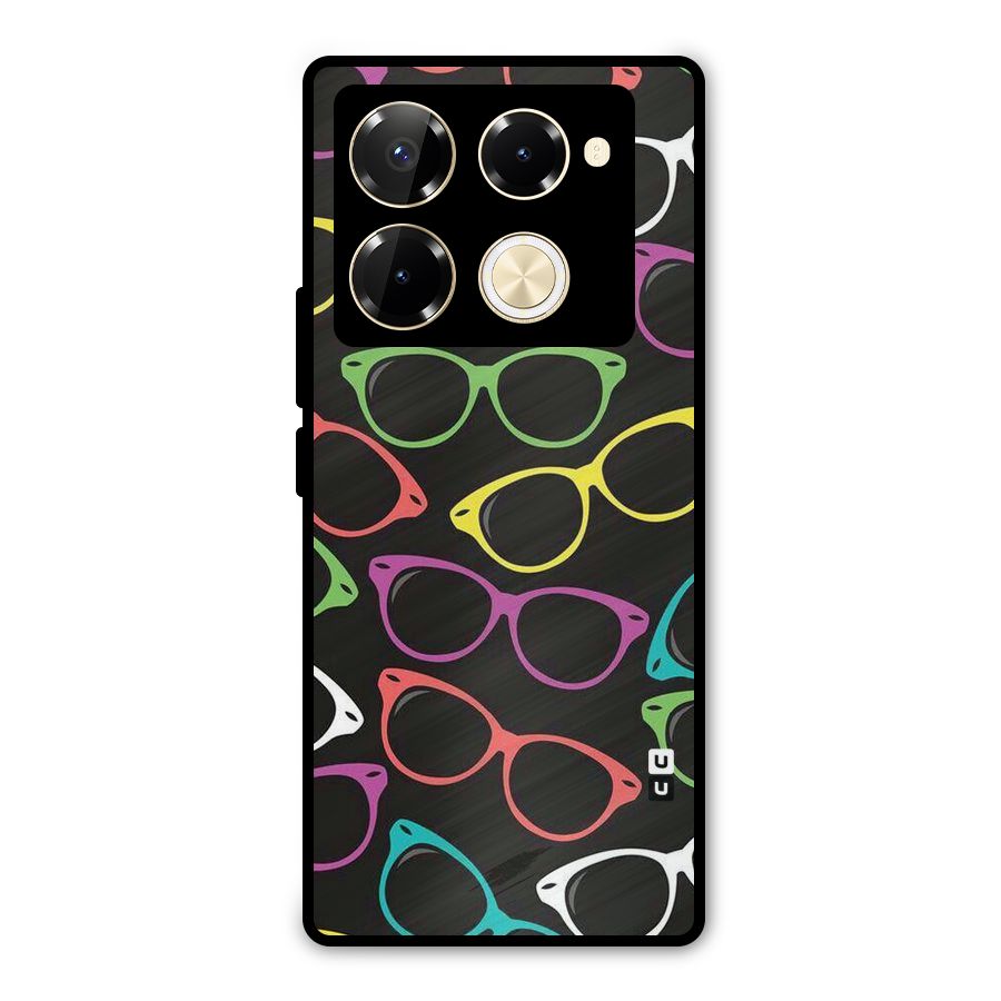 See Colours Metal Back Case for Infinix Note 40 Pro Plus