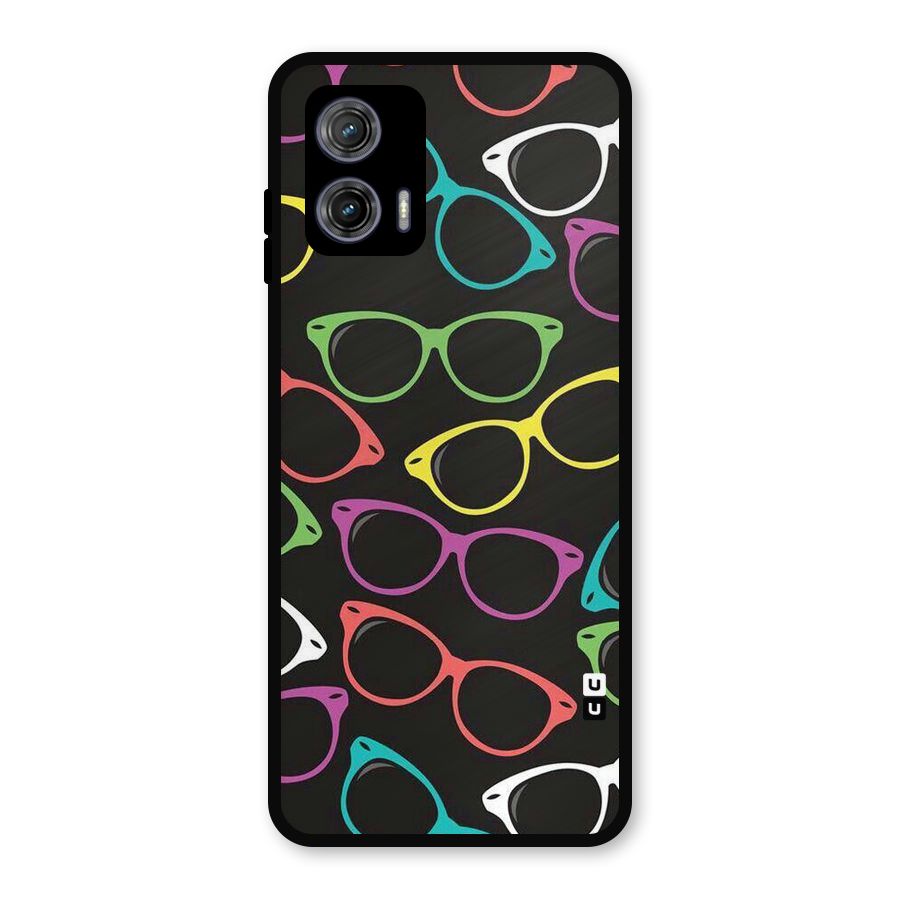 See Colours Metal Back Case for Moto G73