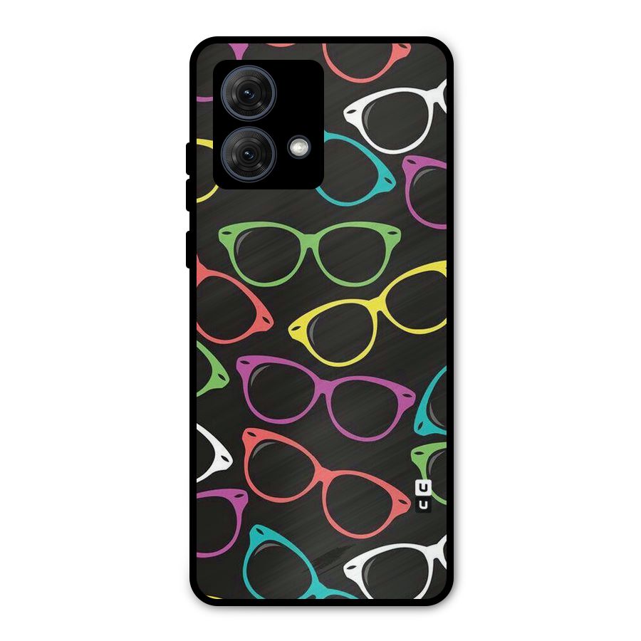 See Colours Metal Back Case for Moto G84