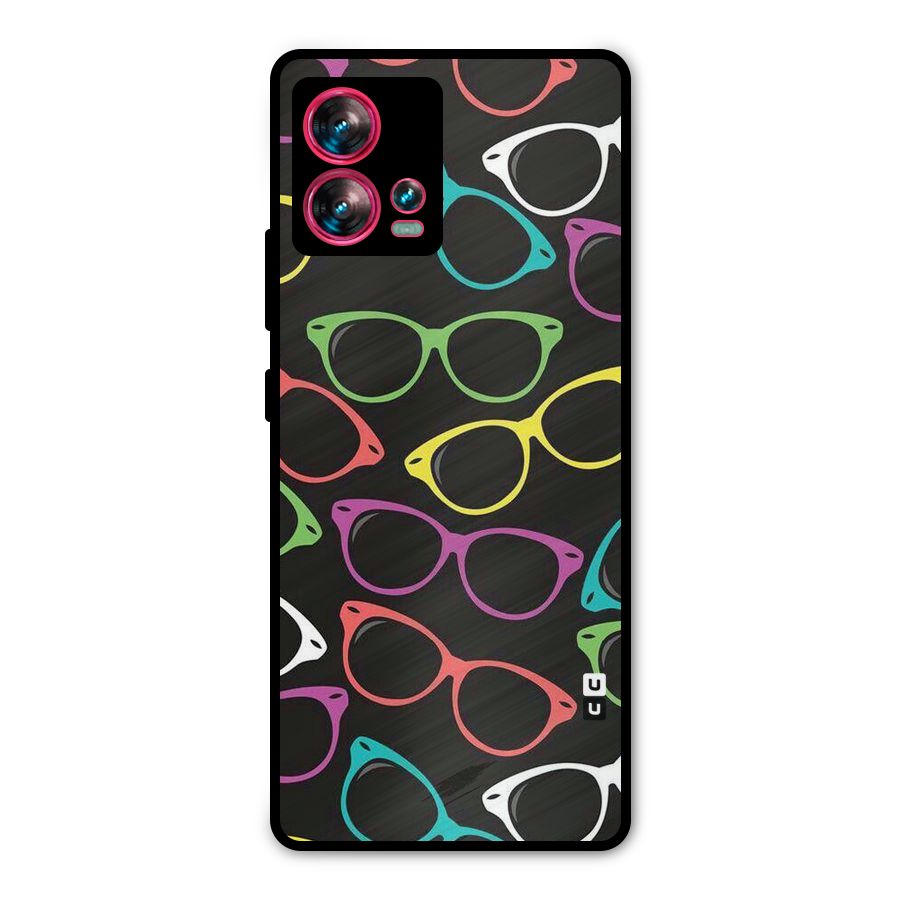 See Colours Metal Back Case for Motorola Edge 30 Fusion