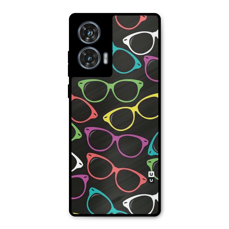 See Colours Metal Back Case for Motorola Edge 50 Fusion