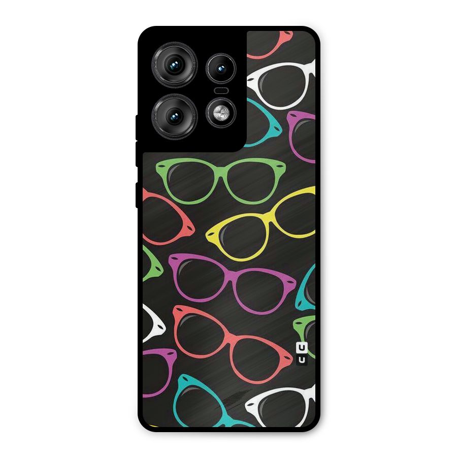 See Colours Metal Back Case for Motorola Edge 50 Pro