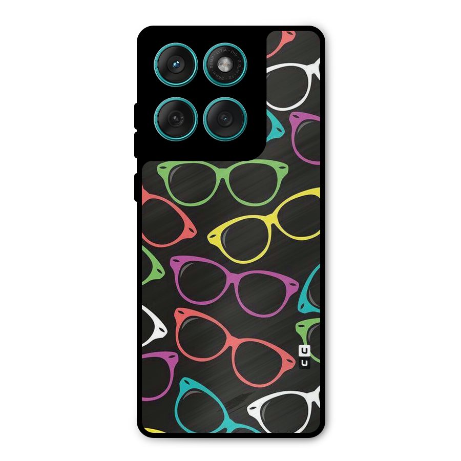 See Colours Metal Back Case for Motorola Edge 60 Fusion