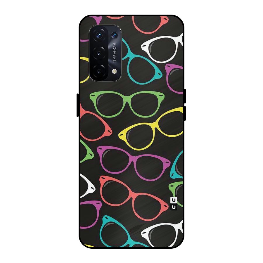 See Colours Metal Back Case for Oppo A74 5G