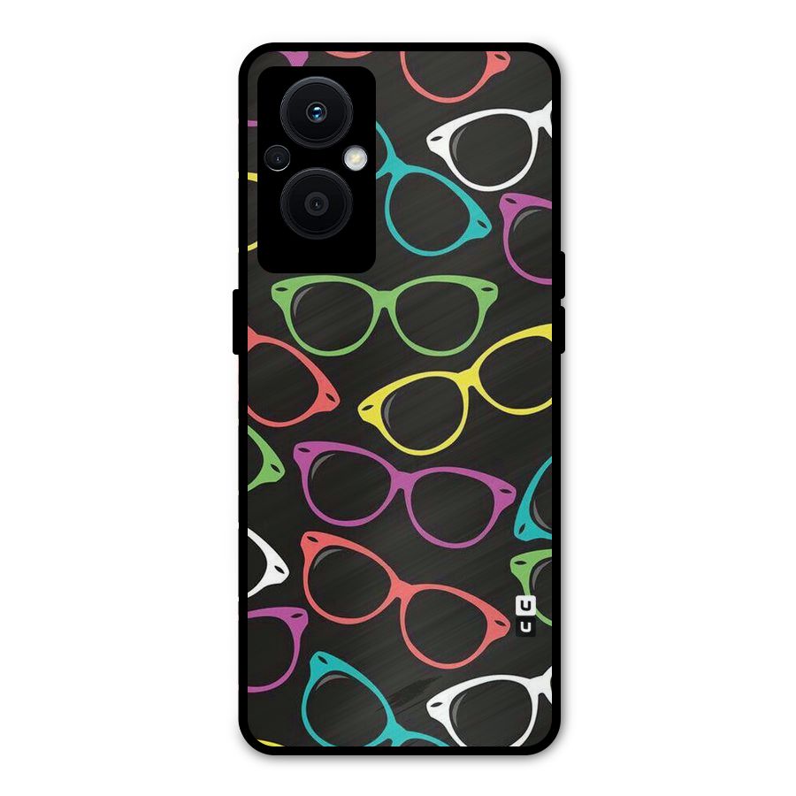 See Colours Metal Back Case for Oppo F21 Pro 5G