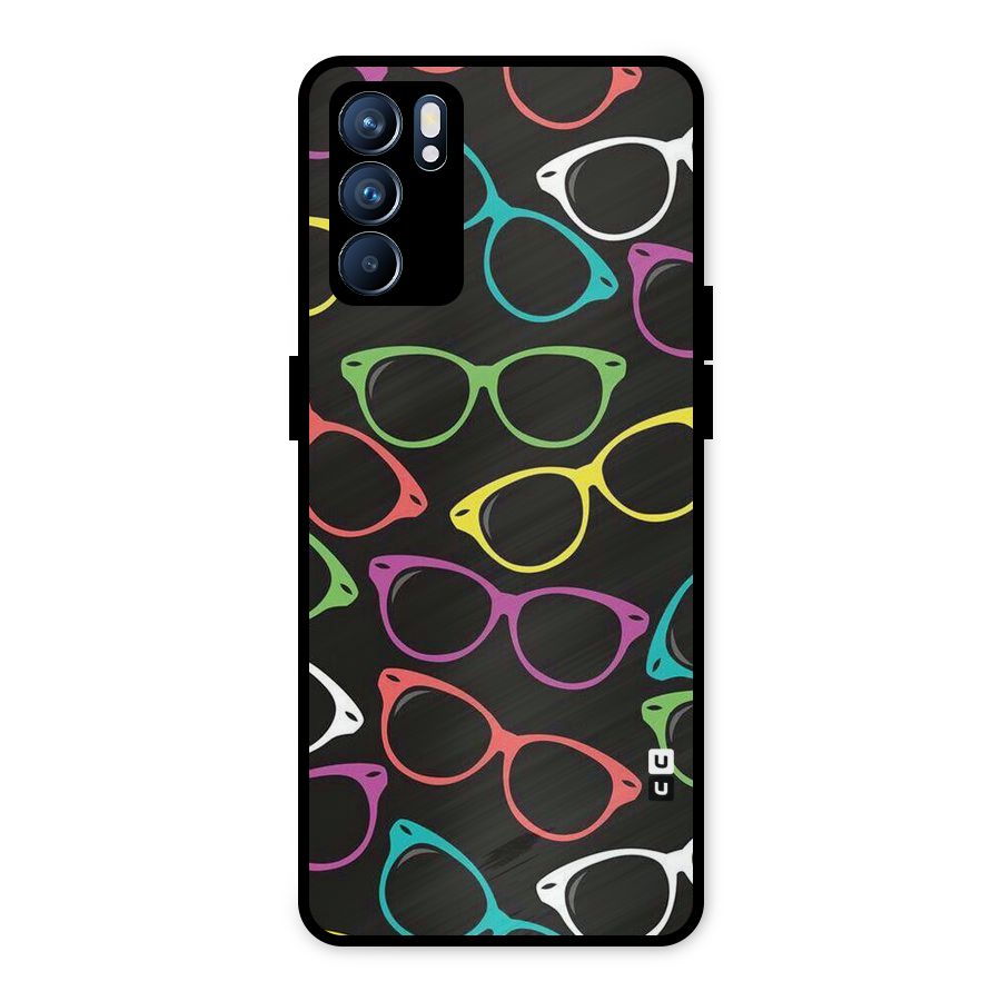 See Colours Metal Back Case for Oppo Reno6 5G