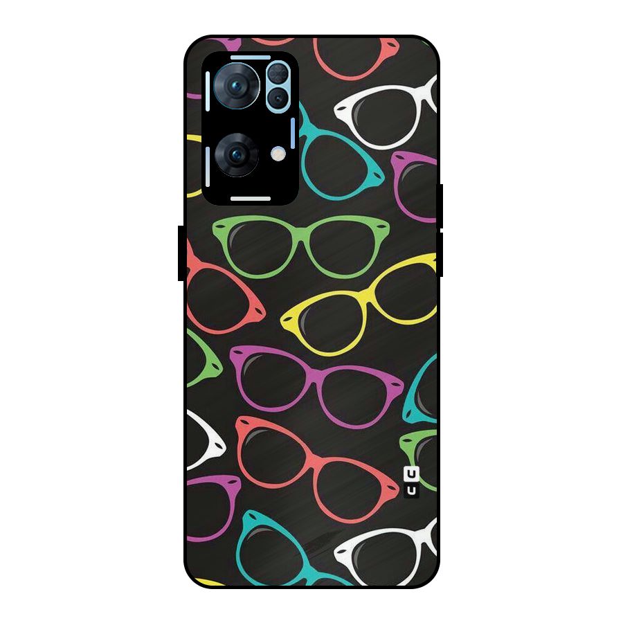 See Colours Metal Back Case for Oppo Reno7 Pro 5G