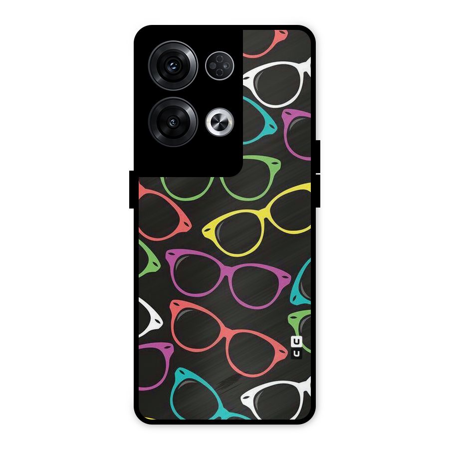 See Colours Metal Back Case for Oppo Reno8 Pro 5G