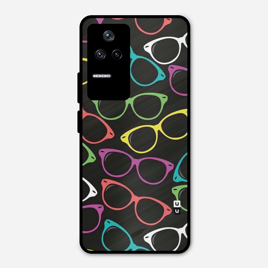 See Colours Metal Back Case for Poco F4 5G