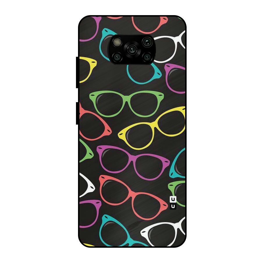 See Colours Metal Back Case for Poco X3
