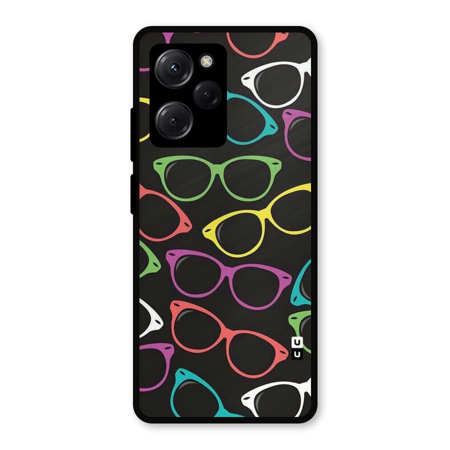See Colours Metal Back Case for Poco X5 Pro