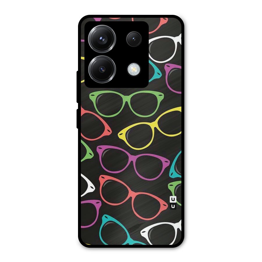 See Colours Metal Back Case for Poco X6
