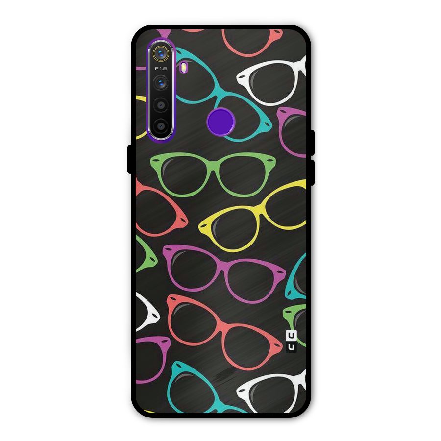 See Colours Metal Back Case for Realme 5