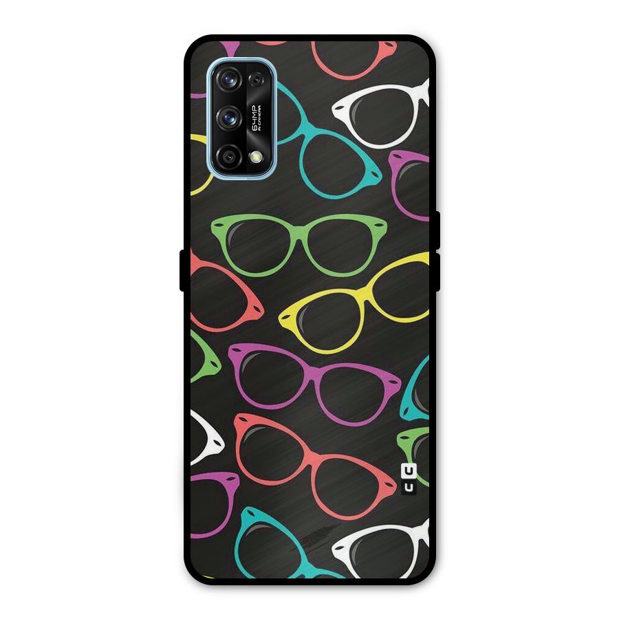 See Colours Metal Back Case for Realme 7 Pro