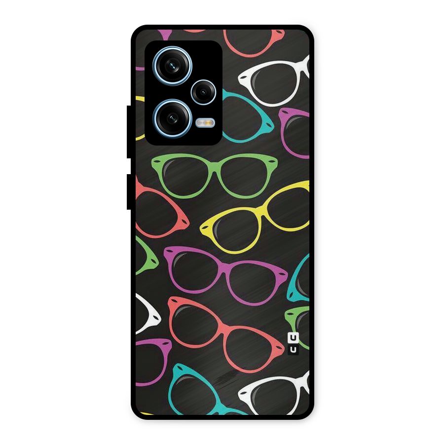 See Colours Metal Back Case for Redmi Note 12 Pro