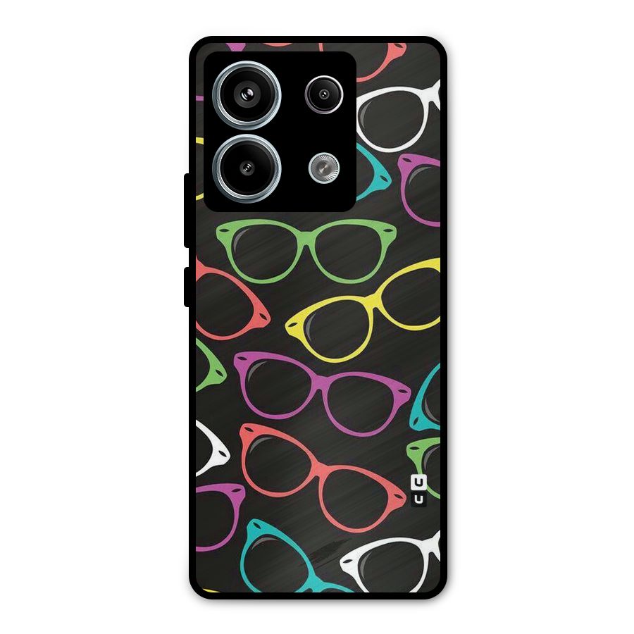 See Colours Metal Back Case for Redmi Note 13 Pro 5G