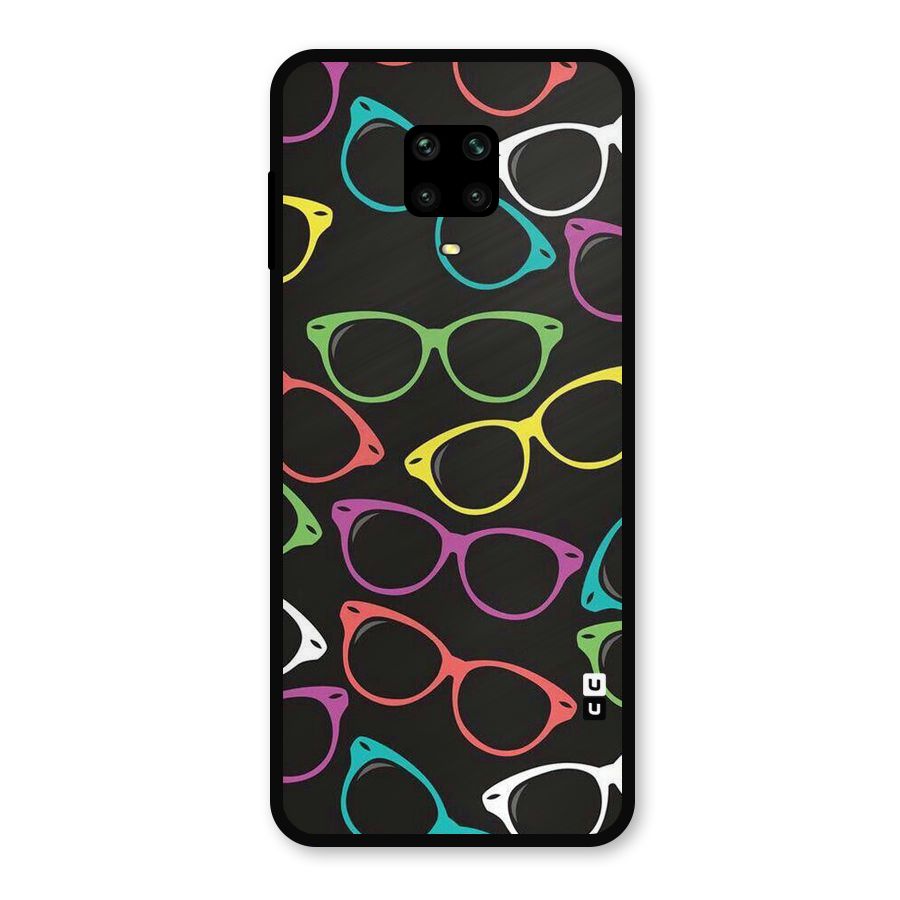 See Colours Metal Back Case for Redmi Note 9 Pro
