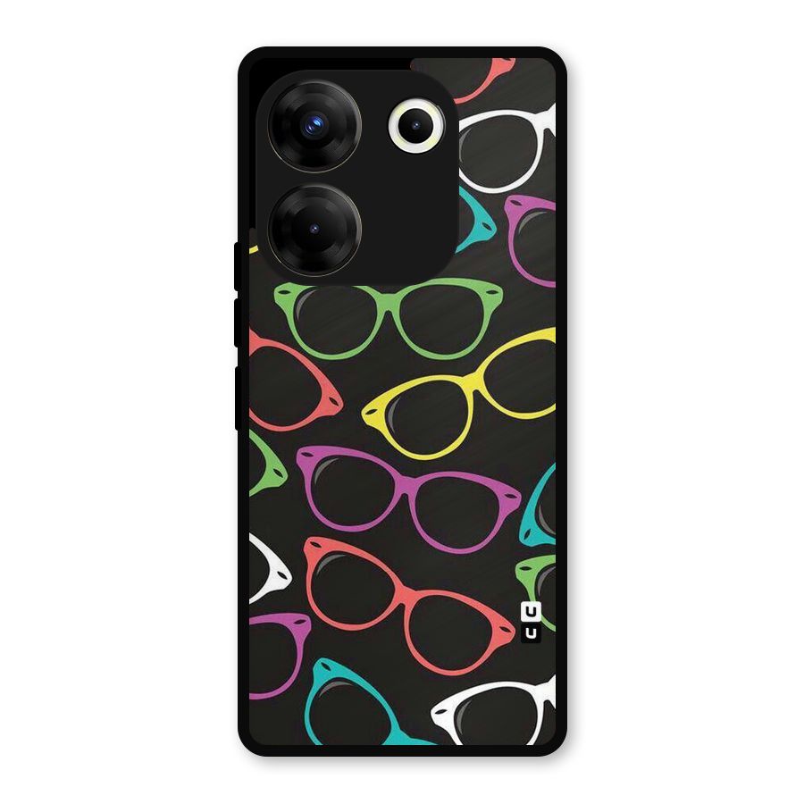 See Colours Metal Back Case for Tecno Camon 20
