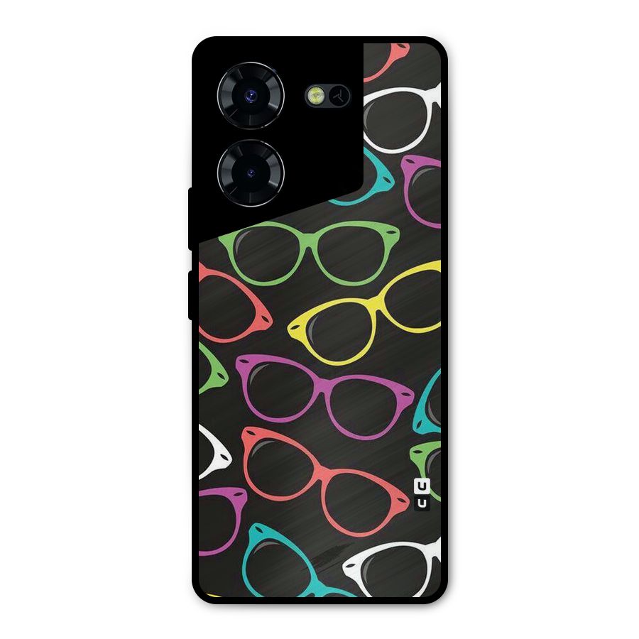 See Colours Metal Back Case for Tecno Pova 5 Pro 5G