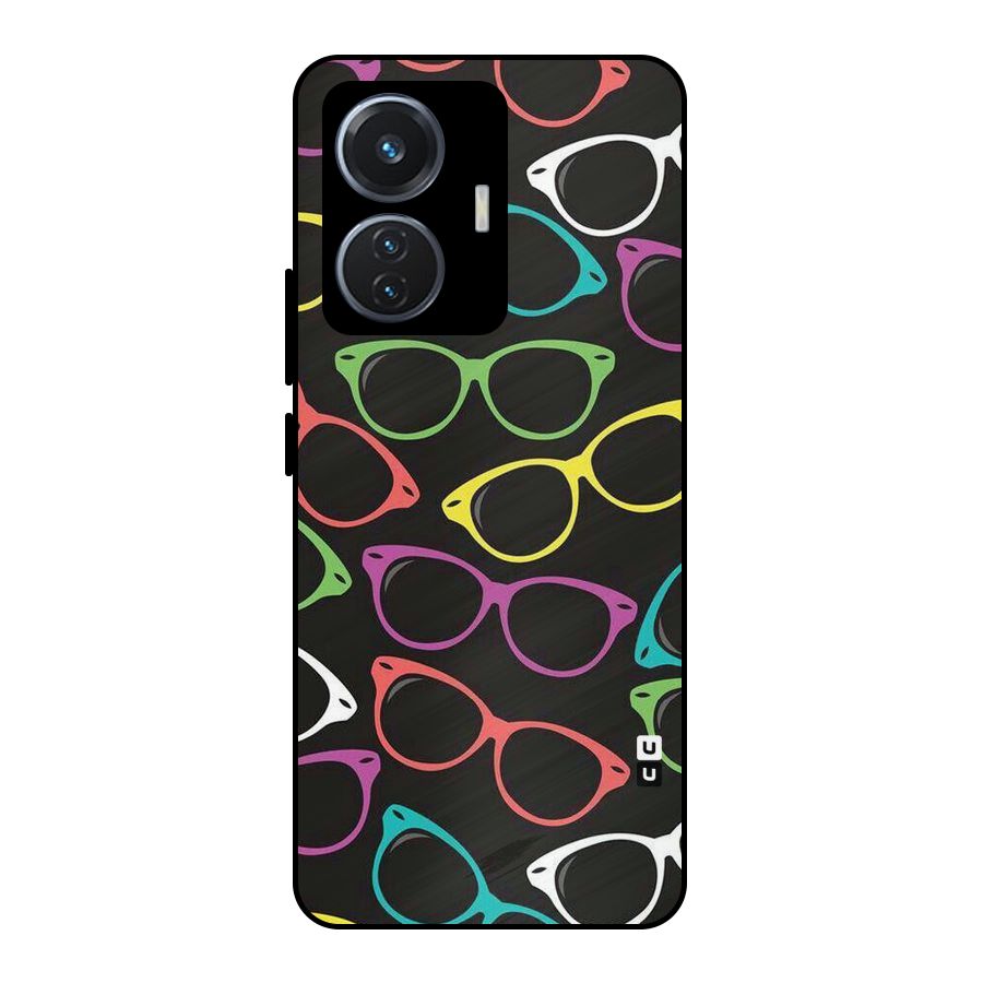 See Colours Metal Back Case for Vivo T1 44W