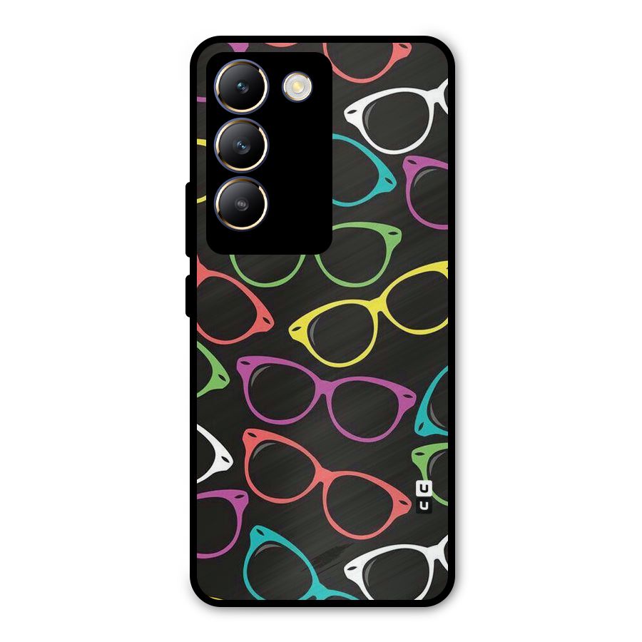 See Colours Metal Back Case for Vivo T3 5G