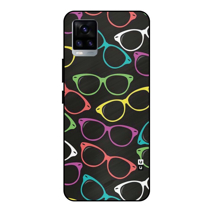 See Colours Metal Back Case for Vivo V20 2021