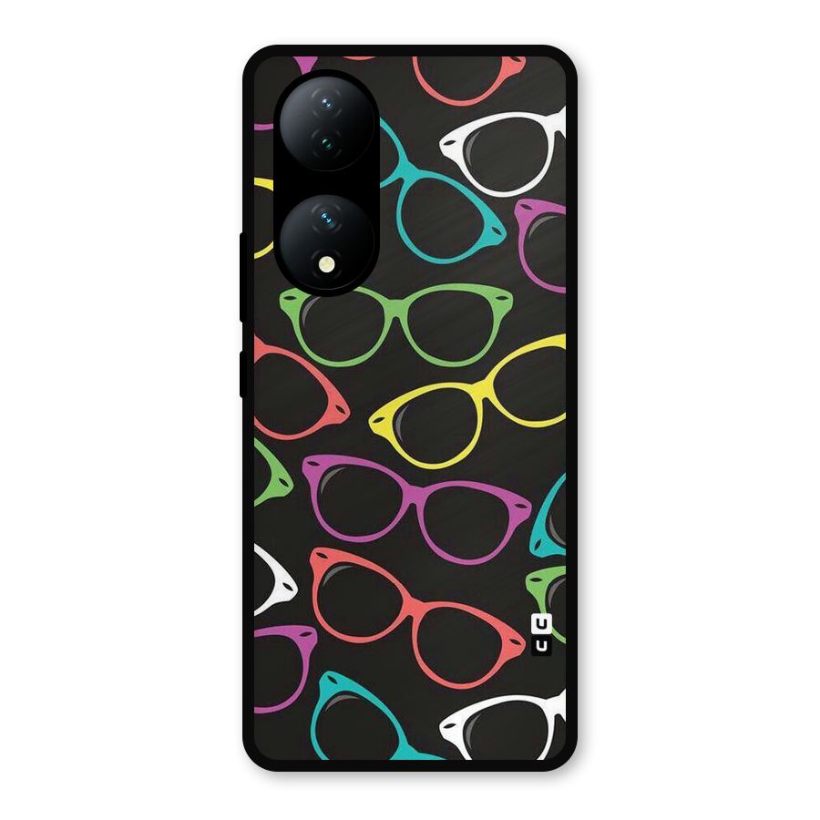 See Colours Metal Back Case for Vivo Y100