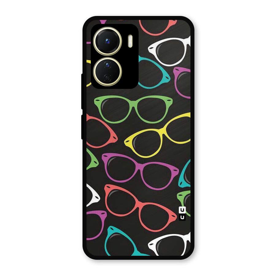 See Colours Metal Back Case for Vivo Y16