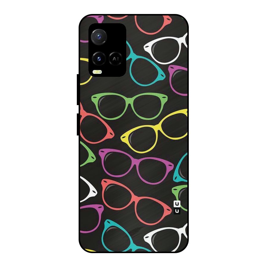 See Colours Metal Back Case for Vivo Y21T