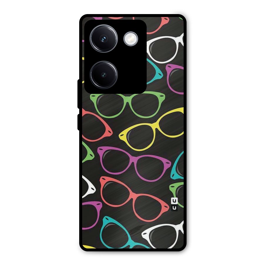 See Colours Metal Back Case for Vivo Y300 Plus