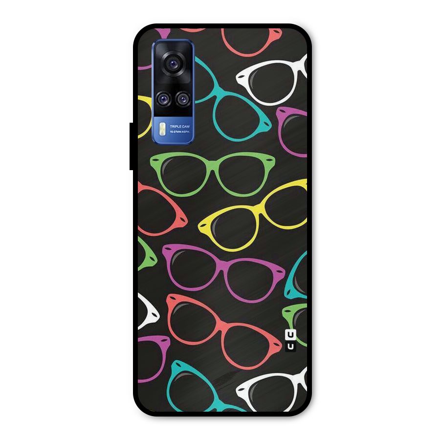 See Colours Metal Back Case for Vivo Y31