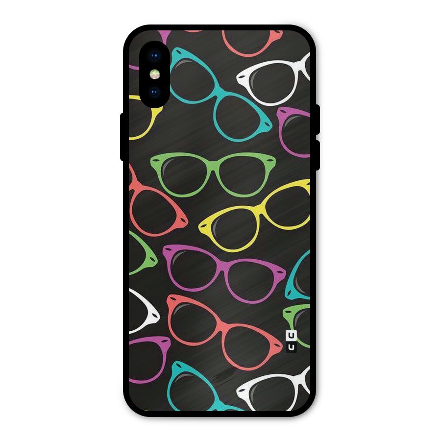 See Colours Metal Back Case for iPhone XS