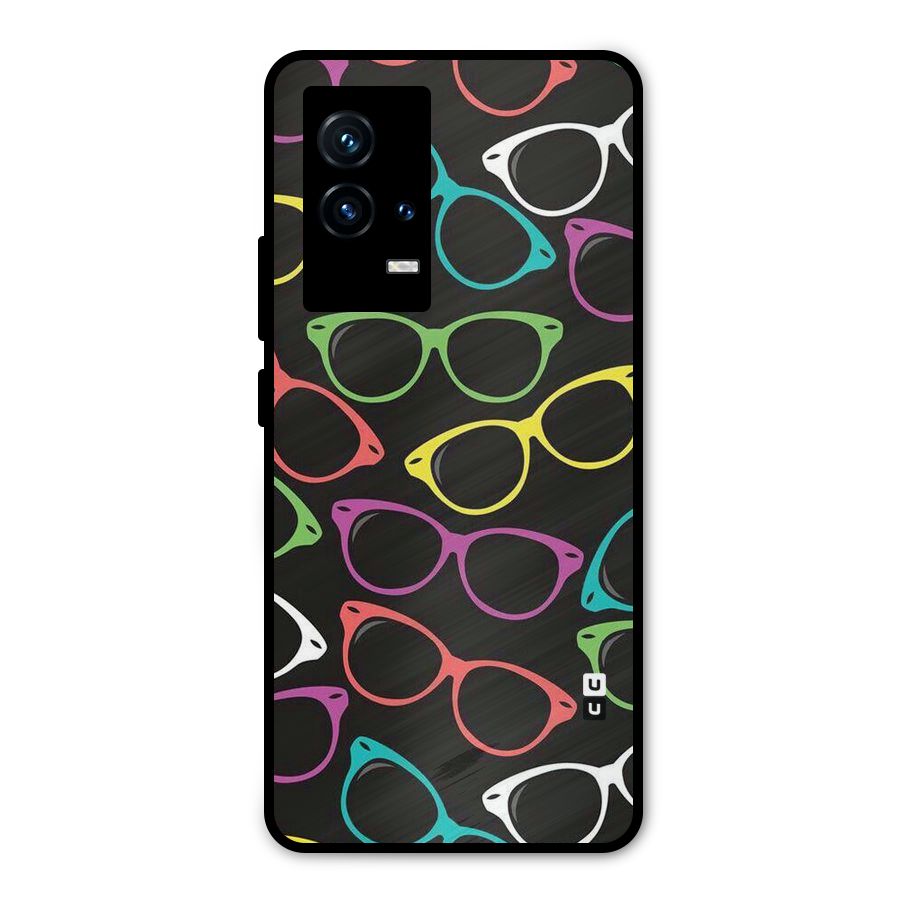 See Colours Metal Back Case for iQOO 9 5G