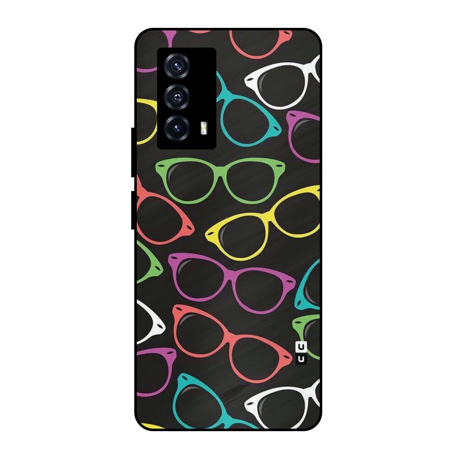 See Colours Metal Back Case for iQOO Z5