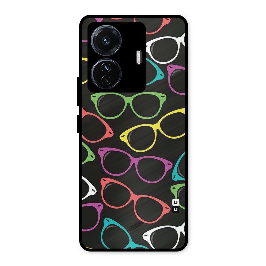See Colours Metal Back Case for iQOO Z6
