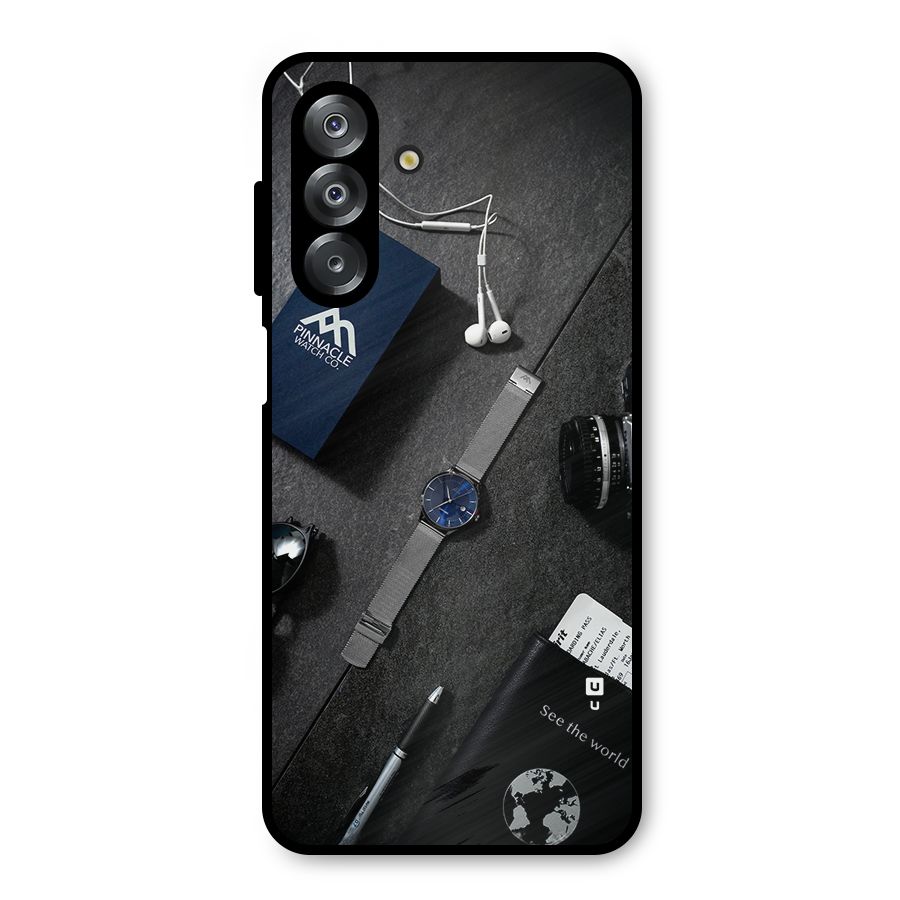 See The World Metal Back Case for Galaxy A26