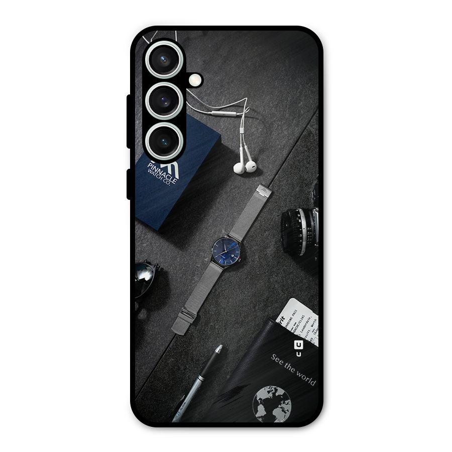 See The World Metal Back Case for Galaxy S23 FE