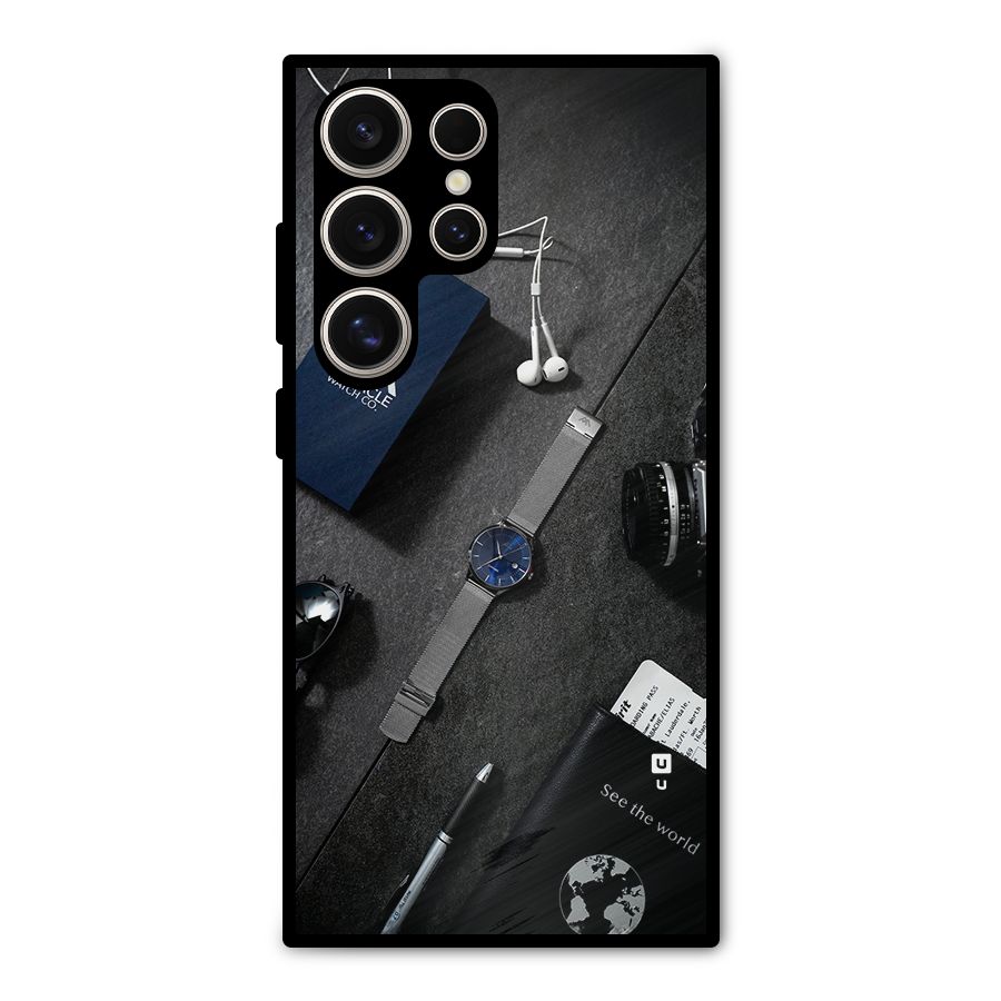 See The World Metal Back Case for Galaxy S24 Ultra