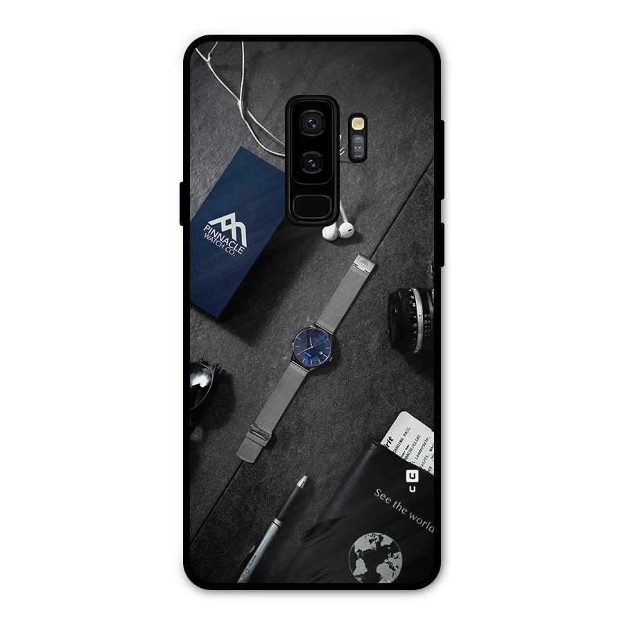 See The World Metal Back Case for Galaxy S9 Plus
