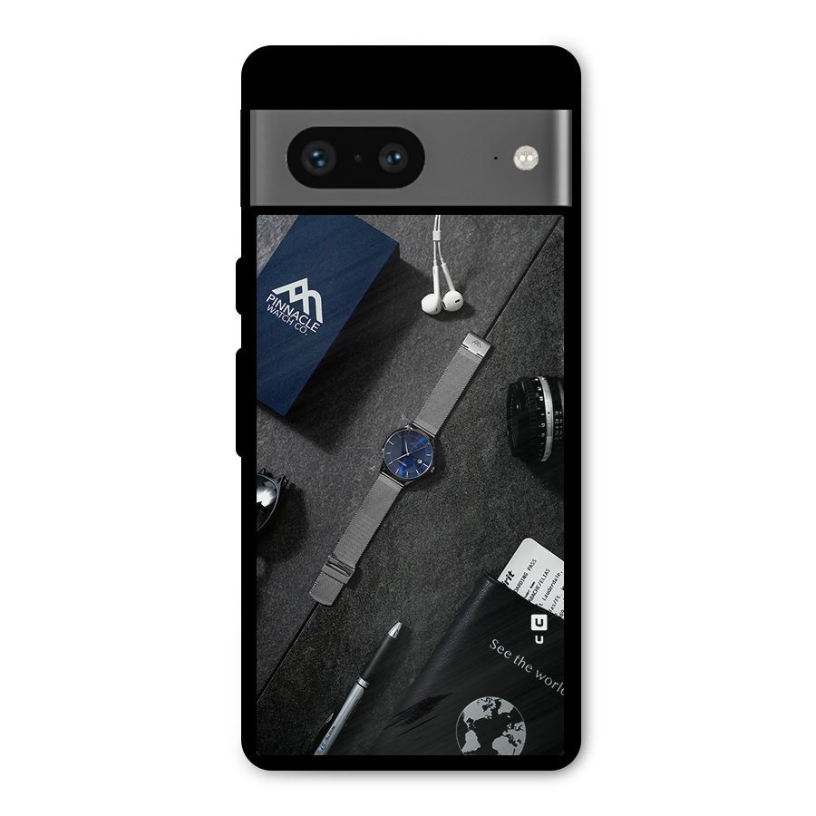 See The World Metal Back Case for Google Pixel 7
