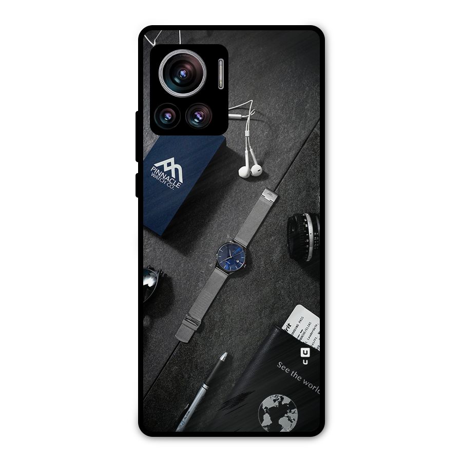 See The World Metal Back Case for Motorola Edge 30 Ultra